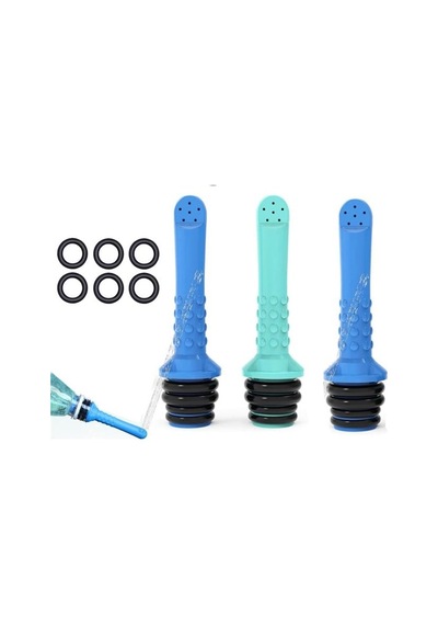 Sunup Sn-37729 Pratik 21-25mm Seyahat-kamp Tipi 3'lü Tuvalet Temizlenme Taharet Nozzle
