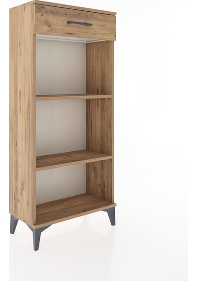 Hyperion Dolap 2 Raflı Tek Çekmeceli 60x44x134 Çam-çam Atlas Çam
