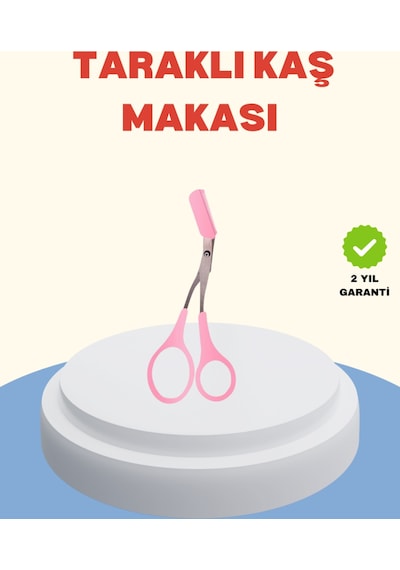 Profesyonel Taraklı Kaş Makası Evde Ve Salon Kullanımına Uygun