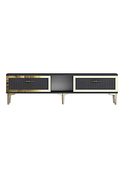 Tsa1503ag - Tunatv150 Tv Stand, Tv Sehpası Antrasit-gold 150cm