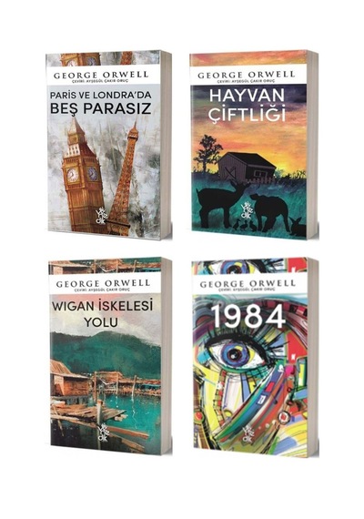 George Orwell Dünya Klasikleri Seti 4 Kitap
