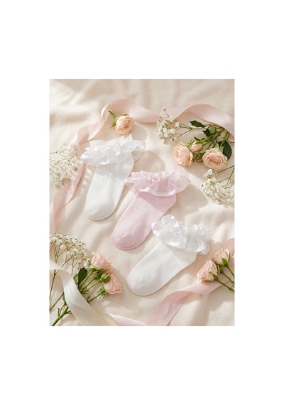 LC Waikiki Alıta Cıty Farkıyla Lcw Baby Ekru Kız Bebek Tül Detaylı Patik Çorap 3'lü Ekru - 923930802 Ekru LC Waikiki Alıta Cıty Farkıyla Lcw Baby Ekru Kız Bebek Tül Detaylı Patik Çorap 3'lü Ekru - 923930802 Ekru