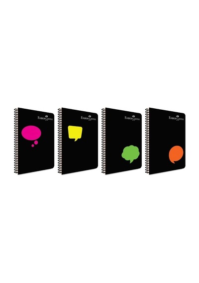 Faber-castell Pp Kpk Neon2 100 Yp,çizgili Çok Renkli