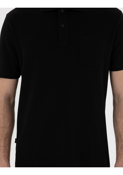 Pierre Cardin Erkek Siyah Tişört Basic 50302538-vr046 Siyah