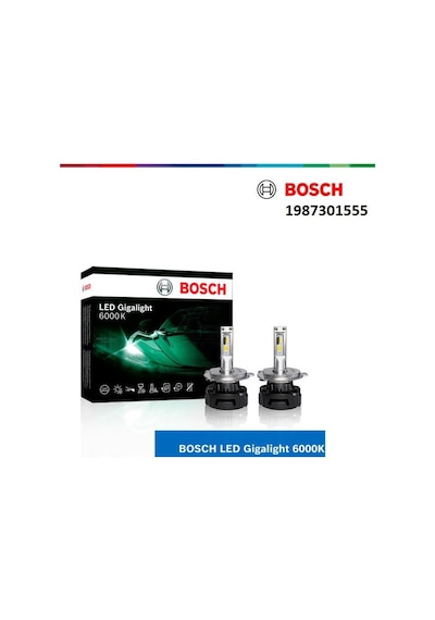 Ampul Led Gigalight 12v 30w Hb4 6000k Bosch 1987301555 2 Adet Set
