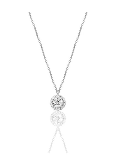 Gümüş Pırlanta Modeli Set