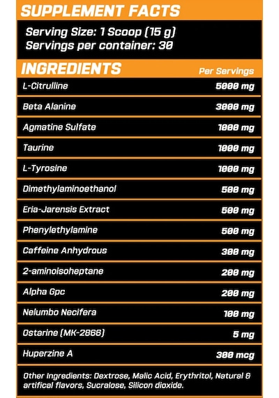 Grimlabs Reaper Resurrectıon Demon Brew 30 Servıngs Preworkout+mk