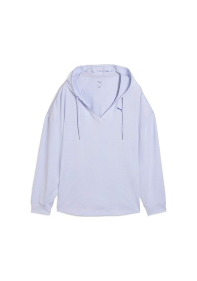 Puma Cloudspun Kadın Kapüşonlu Sweatshırt 526862 47 Mavi