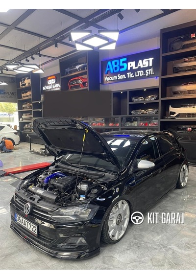 Kit Garaj Volkswagen Polo 2018 Ön Ek Plastik Boyasız