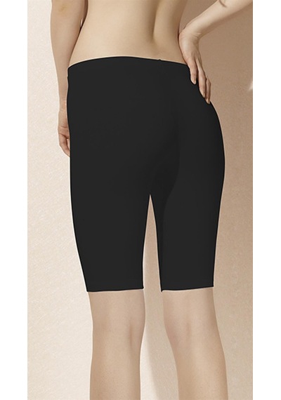 Doreanse 9901 Kadın Modal Uzun Paça Siyah Boxer Şort