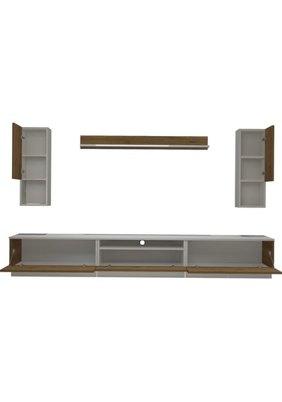 Decoraktiv Trendstyle 270das Mdf Tv Ünitesi Tv Sehpası Beyaz - Pera