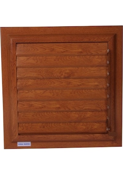 Banyo-Wc Havalandırma Menfezi 45X45 Ahşap