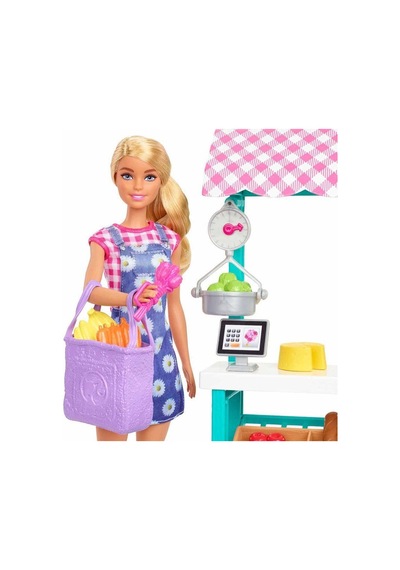 Barbie Çiftçi  Pazarı Oyun Seti HCN22