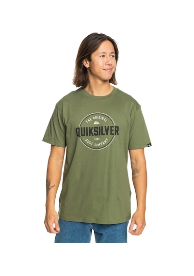 Quiksilver Circle Up Erkek Tişört Eqyzt07680-17036 Yeşil