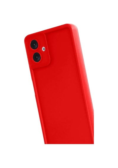 Newface Samsung Galaxy A07 4g Viera Silikon - Kırmızı