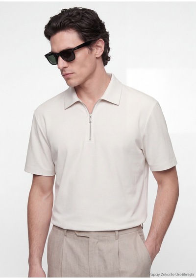 Ramsey Taş Düz T-shirt