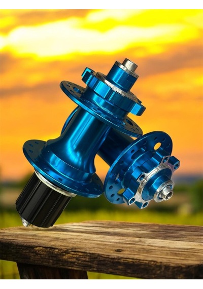 Forte Gt Xbyc 680 Bisiklet Hub Sesli Ön Arka Kaset Göbek Seti 32 Delik 6 Vida Qr Mandal Mavi