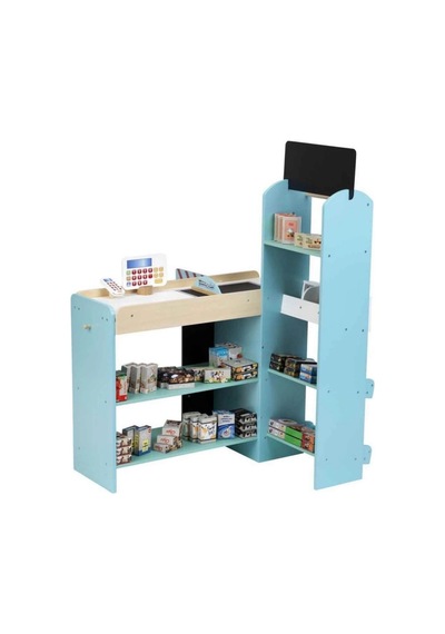 Ahşap Süpermarket Oyun Seti
