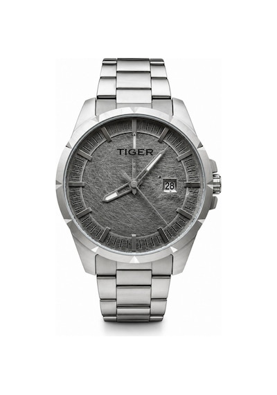 Tı-03225rff Tıger Çelik Erkek Saati Metalik Gri