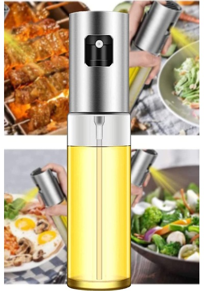 Sprey Cam Yağdanlık 100 Ml Fısfıs Yağdanlık Sirke Airfryer Zeytinyağı Limon Yağ Püskürtücü Yağlık Ço Diğer