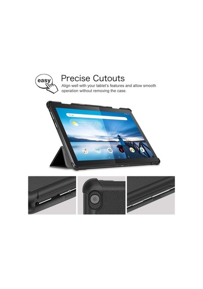 Lenovo Uyumlu Tab B10 10.1 Inch Tb-X104F, Tb-X104L Premium Standlı Mıkna