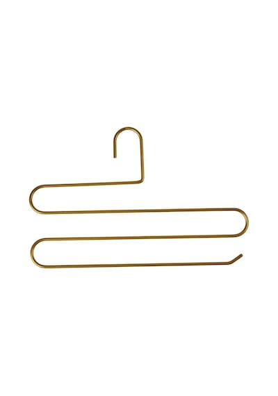 Edora Home Dolap İçi 3 Katlı Gold Pantolon Askılık - Metal Paslanmaz Gold