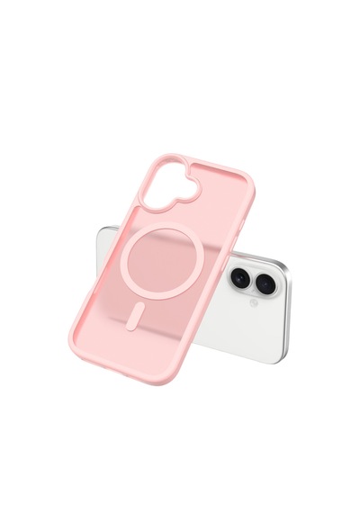 Apple İphone 17 Jota Magsafe Kapak Pembe