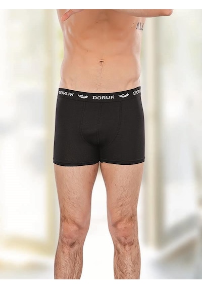 Doruk Erkek Likralı Boxer 107 Siyah