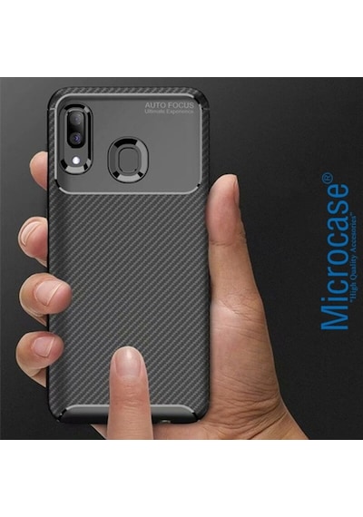 Microcase Samsung Uyumlu Galaxy A20E Maxy Serisi Silikon Kilif+Cam(Seç) 372092452