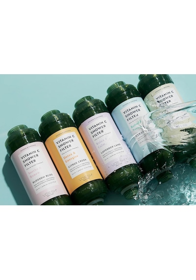 C Vitamini Duş Filtresi, Duş Aromaterapisi, Su Arıtıcı, Su Yumuşatıcı, Vegan Probiyotik, Spa Du