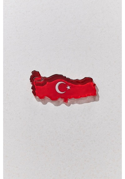 Pasabahce Türkiye Ayyıldız Kağıt Ağırlığı Kırmızı