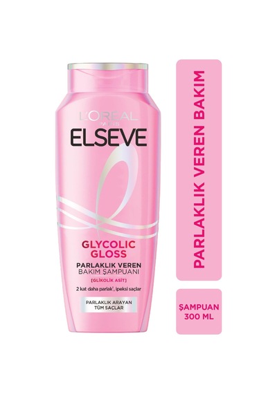 Ayrex Glycolic Gloss Parlaklık Veren Bakım Şampuanı 300ml