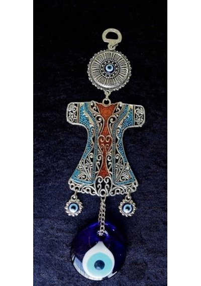 Nazar Boncuklu Mineli Büyük Kaftan (522773252)