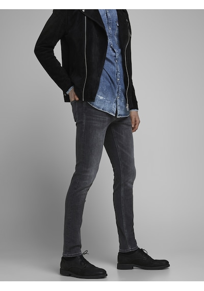 Jack & Jones Erkek Glenn 817 Slim Fit Jean - 12159030 Black Denim