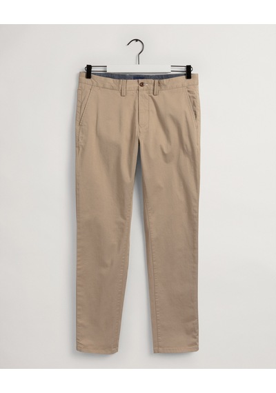 Gant Hallden Erkek Bej Slim Fit Pantolon DÜZ 1500038.248 Bej