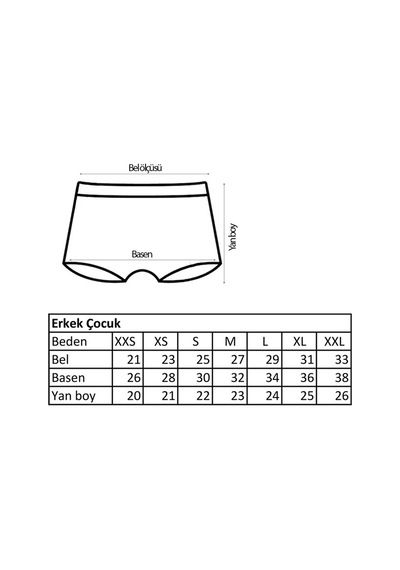 Brz Kids Erkek Çocuk 3'Lü Boxer Set