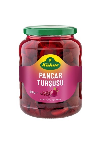 3 Adet Kühne Pancar Turşusu 680 G