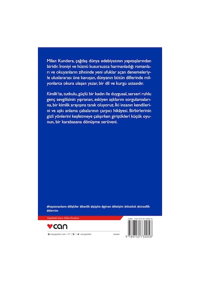 Kimlik -  Milan Kundera -  Can Yayınları