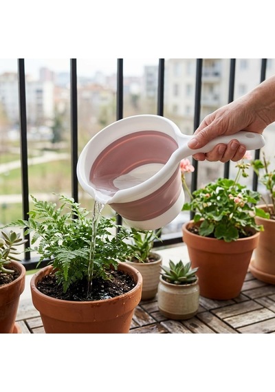 Katlanabilir Maşrapa, Katlanır Banyo Maşrapası, Akordiyon Koçero 27cmx17cmx4cm