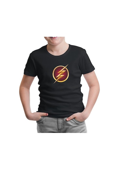 Lord Tshirt Flash Siyah Çocuk Tshirt