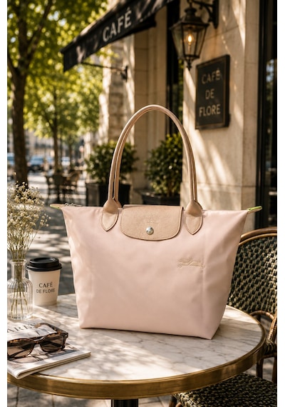 Longchamp Kadın Omuz Çantası Medium L2605 919 Açık Pembe