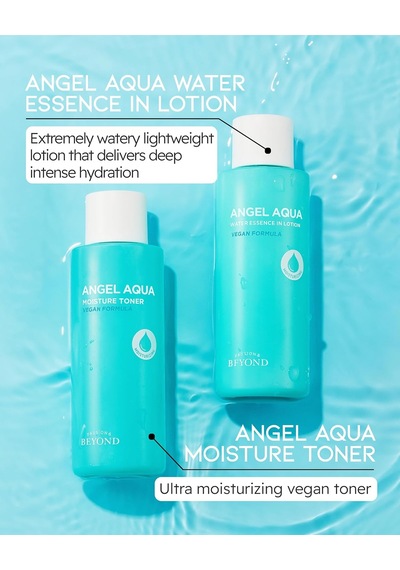 Passıon & Beyond Angel Aqua Moisture Skincare Set Nemlendirici Toner Losyon Krem Seti 330 Ml