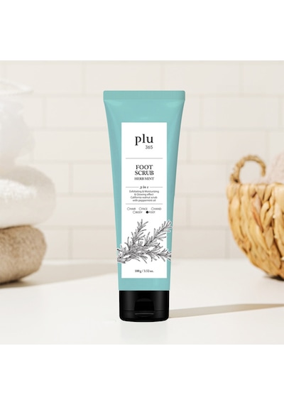Plu365 Foot Scrub Herb Mint 100gr - Naneli Ayak Peelingi