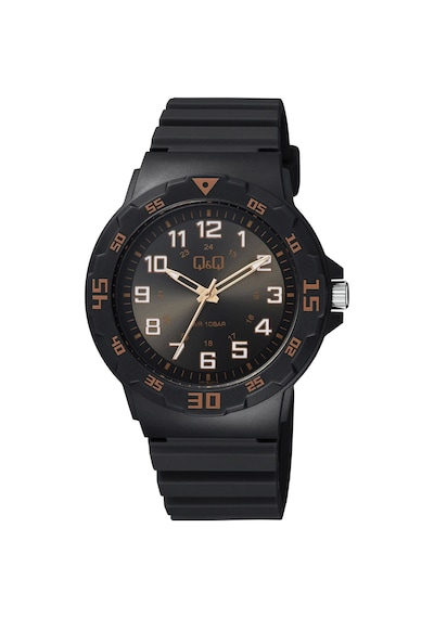 Q&q Vr18j014y Unisex Kol Saati Siyah