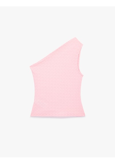 Koton Bürümcük Kumaş Dokulu Drape Detaylı Kolsuz Tek Omuz Bluz Pembe 6sak10343ek Gül Koton Bürümcük Kumaş Dokulu Drape Detaylı Kolsuz Tek Omuz Bluz Pembe 6sak10343ek Gül