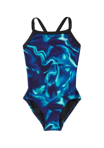 Tyr Durafast Elite Girl's Diamondfit Swimsuit - Waveform Turkuaz