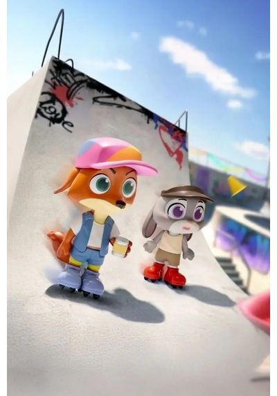 Mınıso Disney Lisanslı Zootropolis Partner Serisi Blind Box Sürpriz Figür
