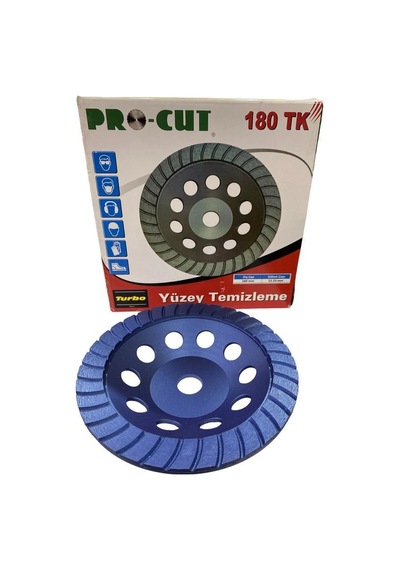Prut 51187 Turbo Serisi Yüzey Temizleme 180 Mm