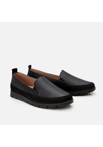 Hotiç Hakiki Deri Siyah Kadın Loafer 01ayh306710a100 Siyah-black Siyah