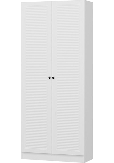 Minar Kale 210 Cm 2 Kapaklı 2b Raf Portmanto Byz Mbr Panjur Byz